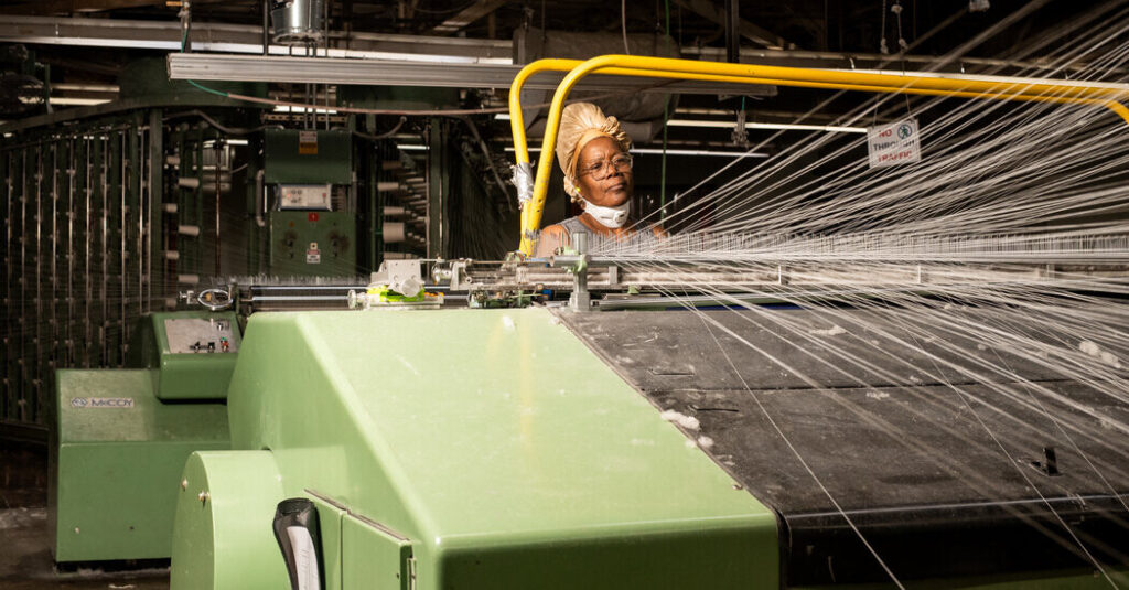 U.S. Textile Makers, Feeling Forgotten by Trump, Hope Boom Days Are Ahead