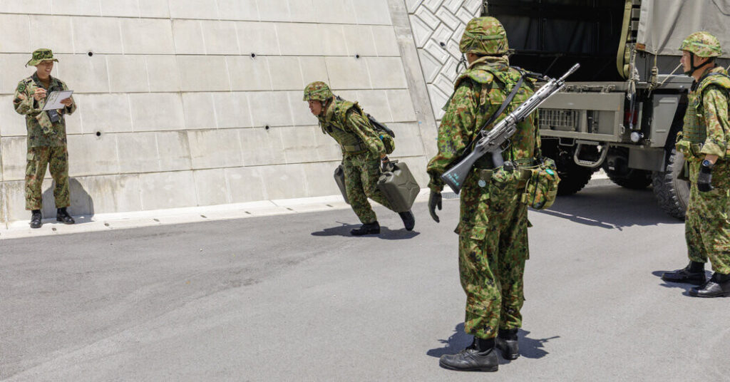 Japan Flexes Its Military Muscle at China, and Trump