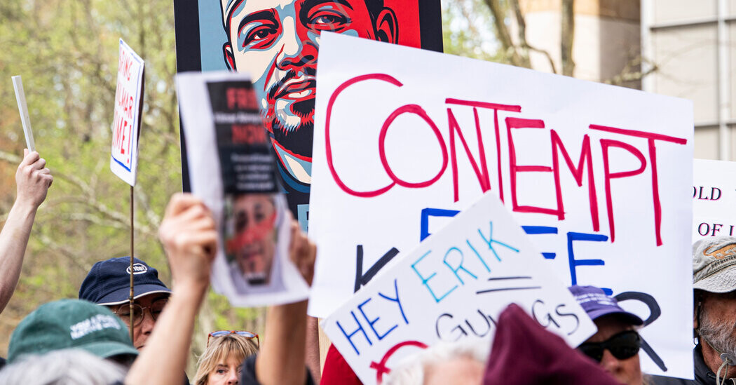 Abrego Garcia is jailed in Tennessee awaiting trial on human trafficking charges.  at george magazine