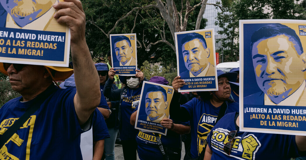 How Immigrants and Labor, Long Joined in L.A., Set the Stage for Protest  at george magazine