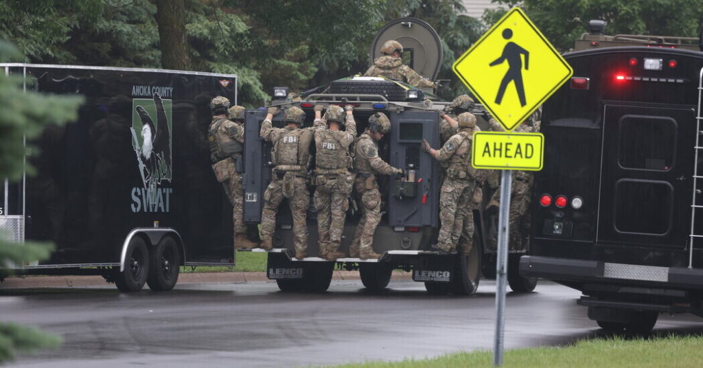 Here’s how the attacks in Minnesota unfolded early on Saturday.
