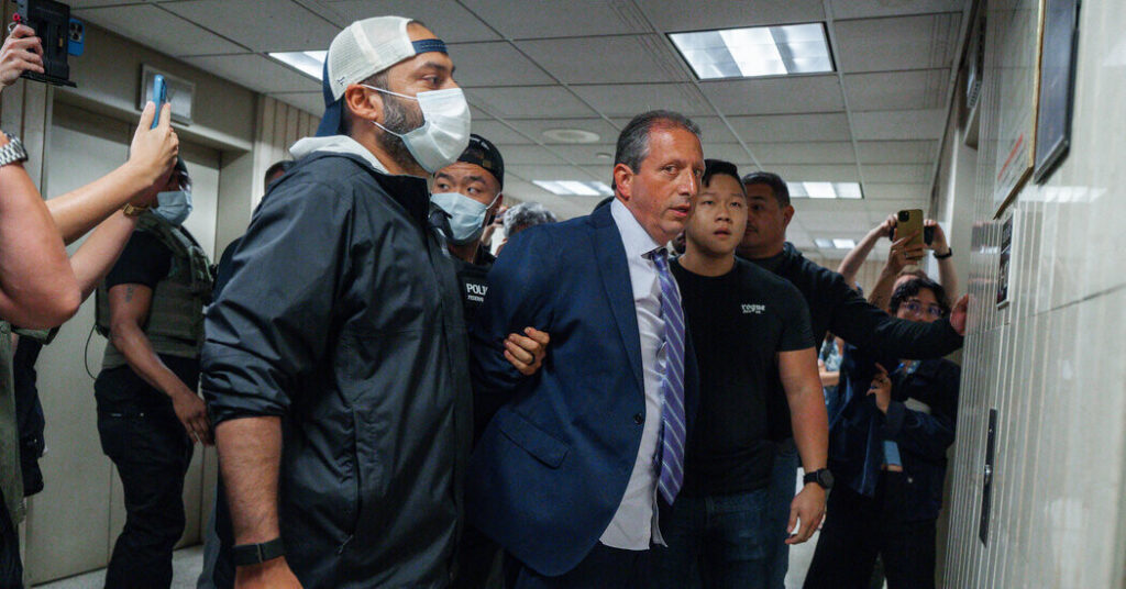Images of Handcuffed Democrats Are Piling Up in Trump’s Immigration Crackdown