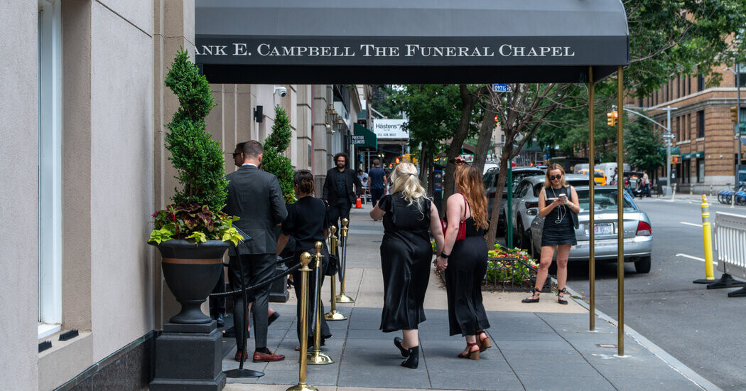 Anne Burrell Memorial Service Attended by Food Network Stars  at george magazine