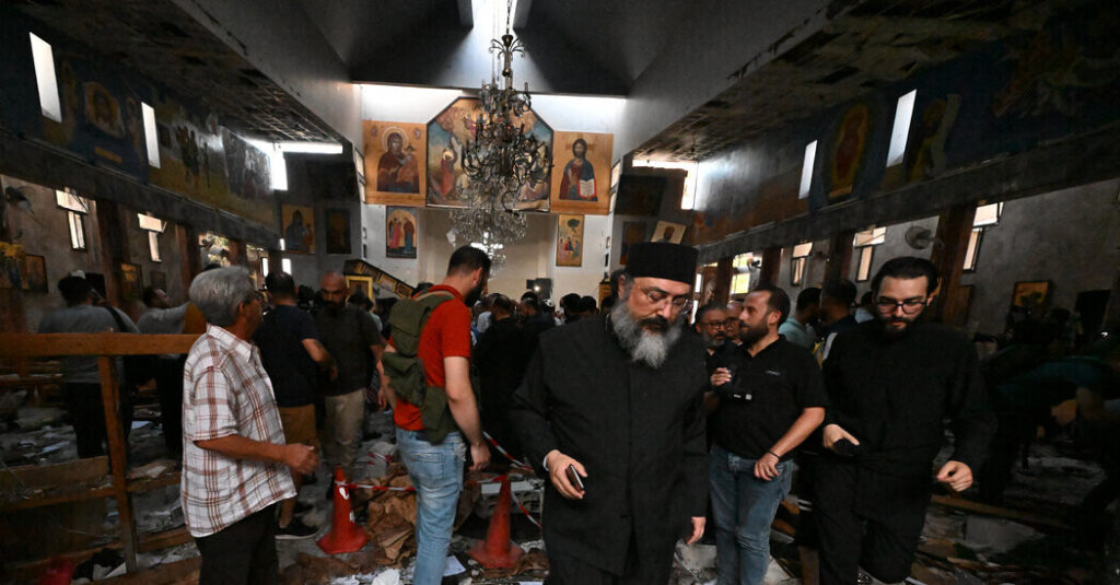 Syria Church Bombing Kills at Least 20 in Damascus