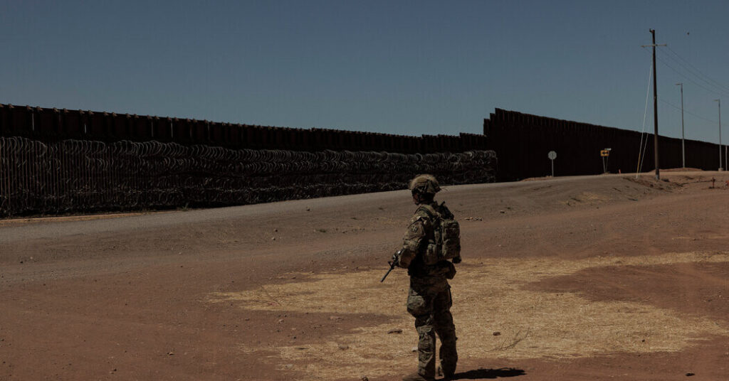 U.S. Is Creating 2 New Expanded Military Zones Along Border With Mexico