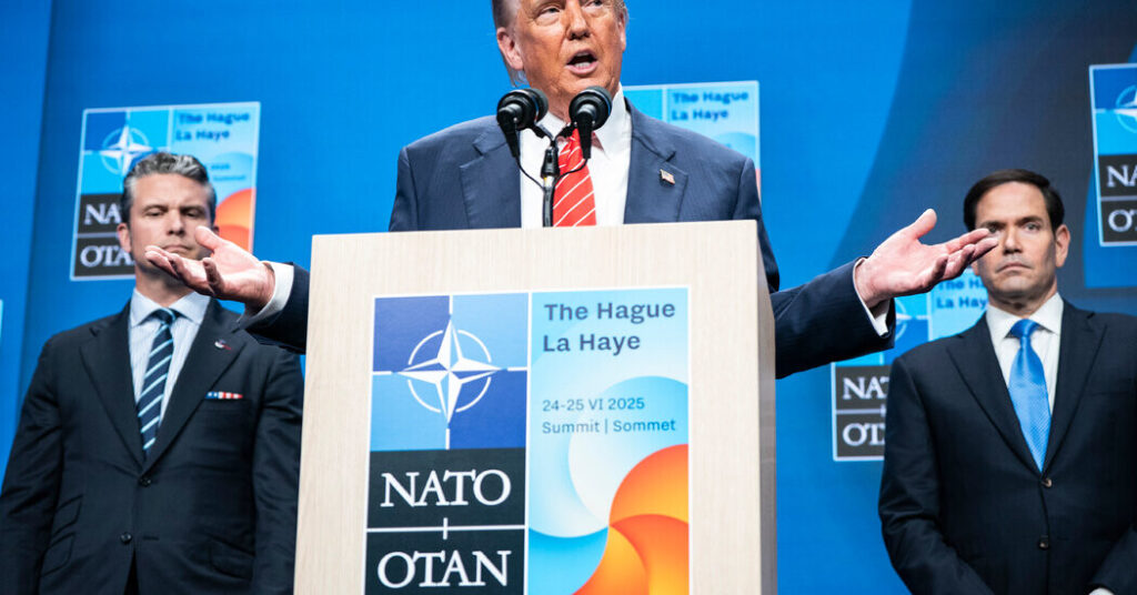 NATO Agrees to a Big Increase in Military Spending, Pleasing Trump