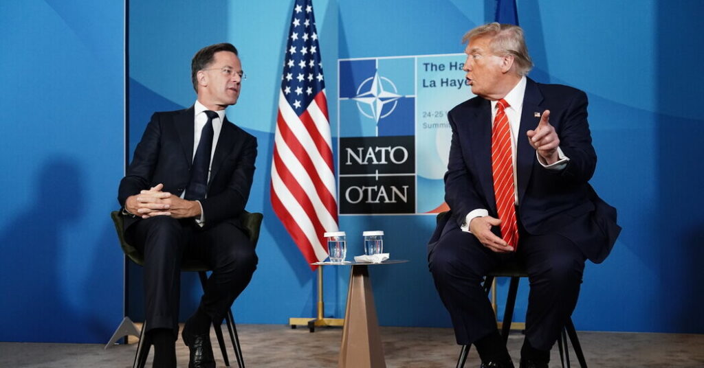 NATO Agrees to Boost Military Spending as Trump Praises Allies, but Criticizes Spain
