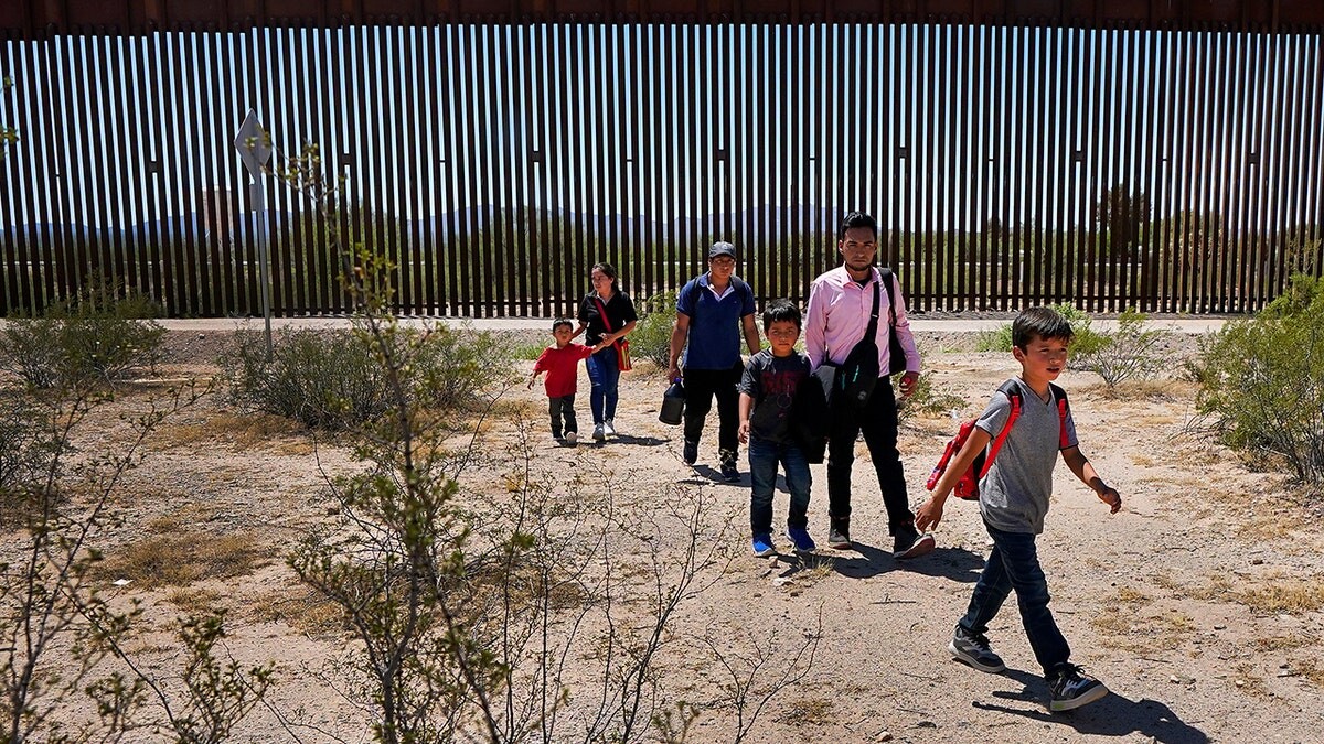 New data reveals border crossings reach record lows amid Trump admin's crackdown  at george magazine