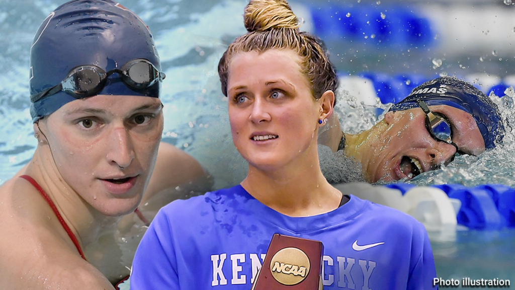 Riley Gaines, activist athletes call for prosecution against officials letting males in women’s sports
