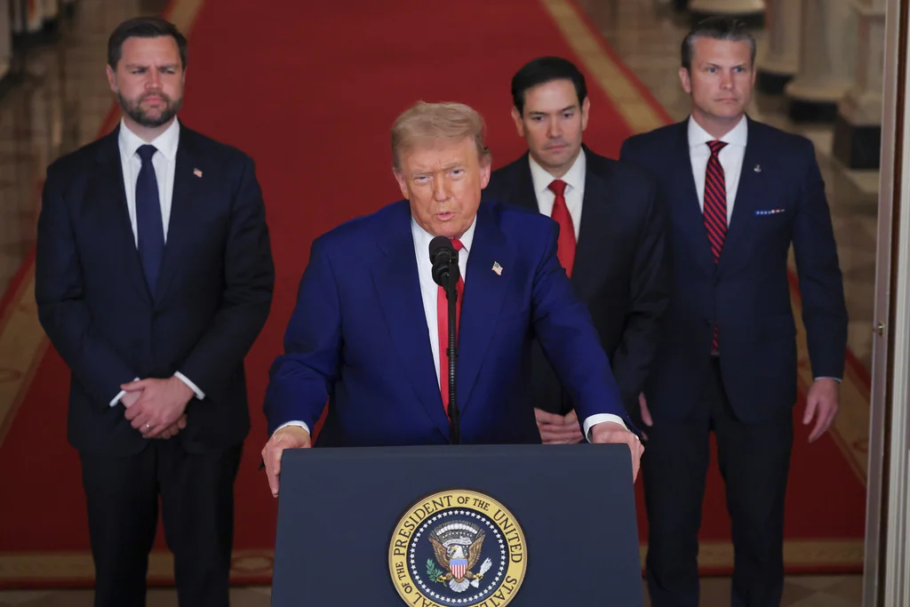 Trump ‘handcuffed’ 2028 MAGA successors to him with Iran attack  at george magazine