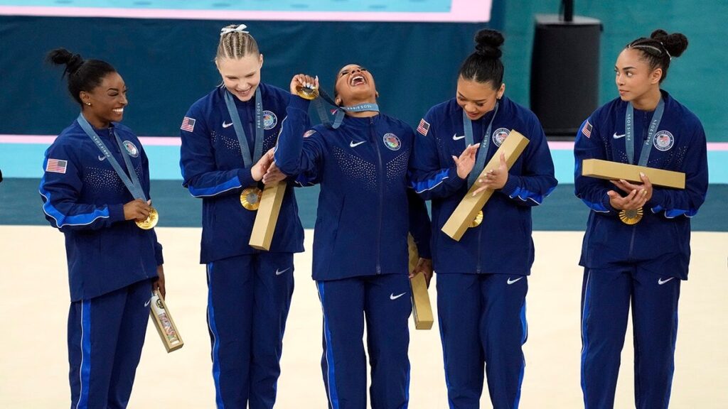 USA Gymnastics’ transgender policy pages offline as Riley Gaines-Simone Biles feud rocks the sport