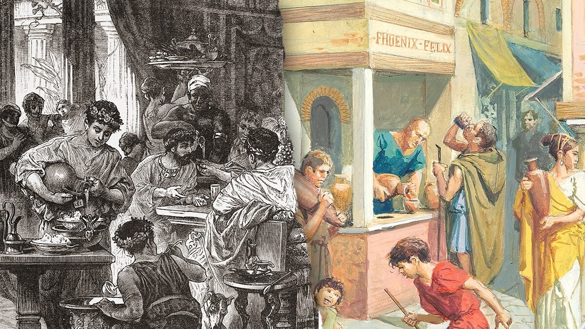Ordinary ancient Romans ate 'luxury' meat at fast-food shops, new research reveals  at george magazine
