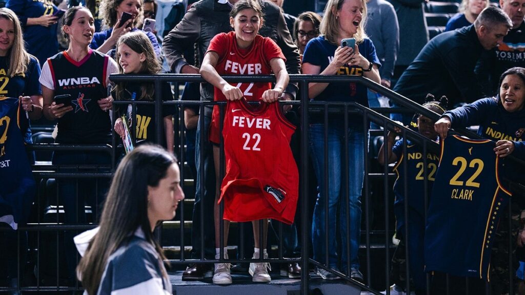 Fever star Caitlin Clark leads WNBA All-Star Game fan voting