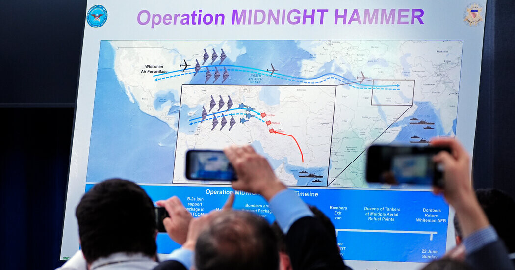 Strike Set Back Iran’s Nuclear Program by Only a Few Months, U.S. Report Says  at george magazine