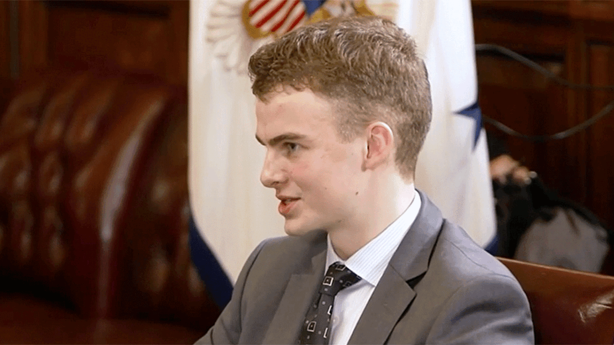 Teen nicknamed 'Big Balls' leaves Trump's cost-cutting team after exposing wasteful spending  at george magazine