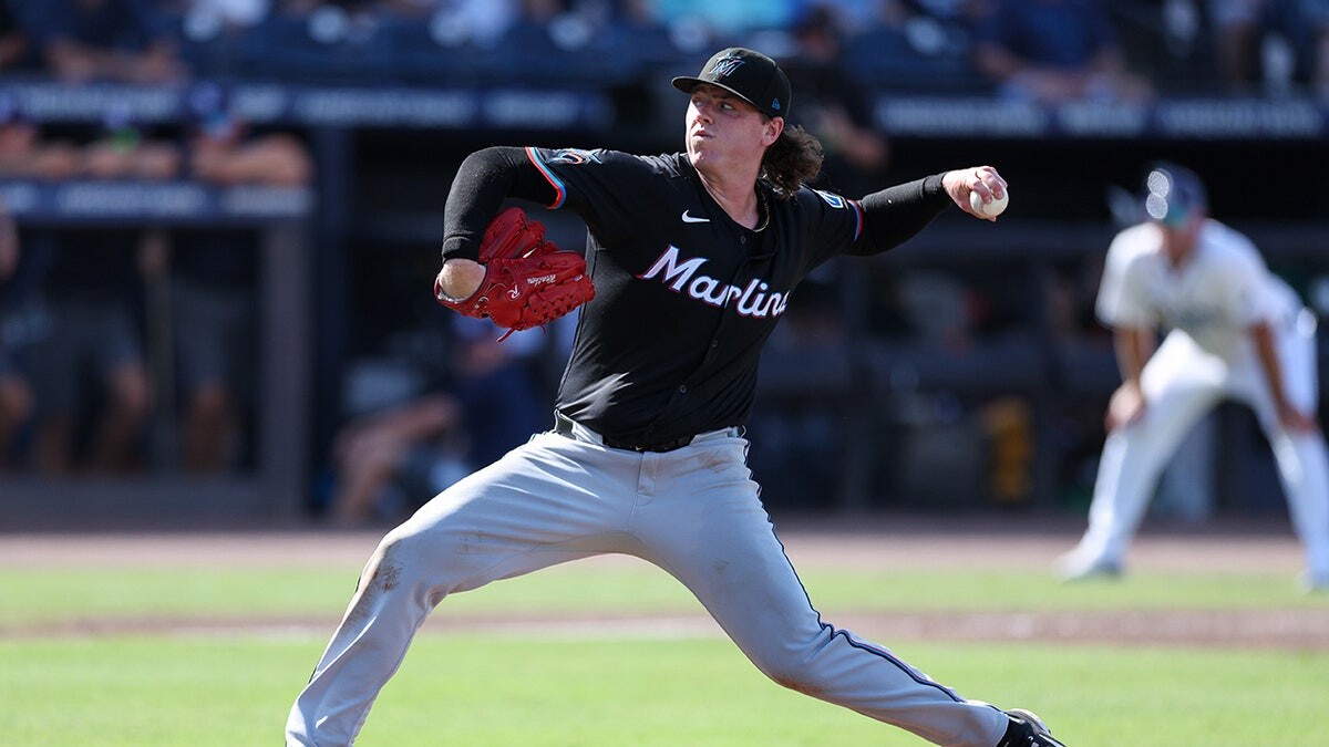 Marlins' Ryan Weathers struck in head by catcher's warmup throw in bizarre moment vs. Rays  at george magazine