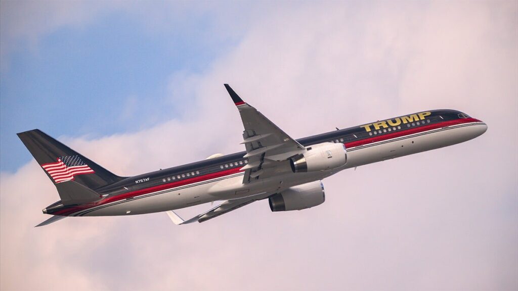 Trump Force One crew reveals what it’s like to operate the president’s iconic Boeing 757