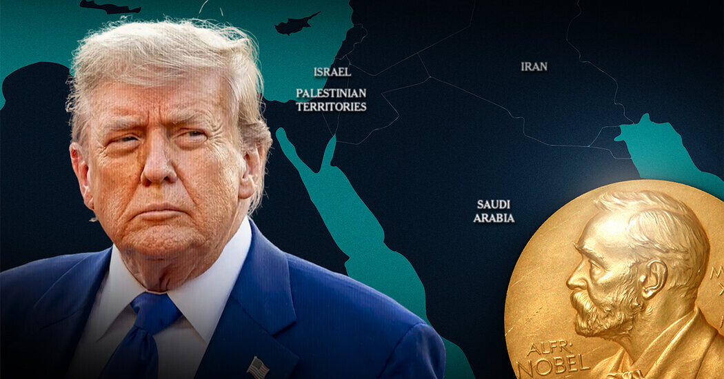 Opinion: The Path to Peace in the Middle East (and a Nobel Prize for Trump)  at george magazine