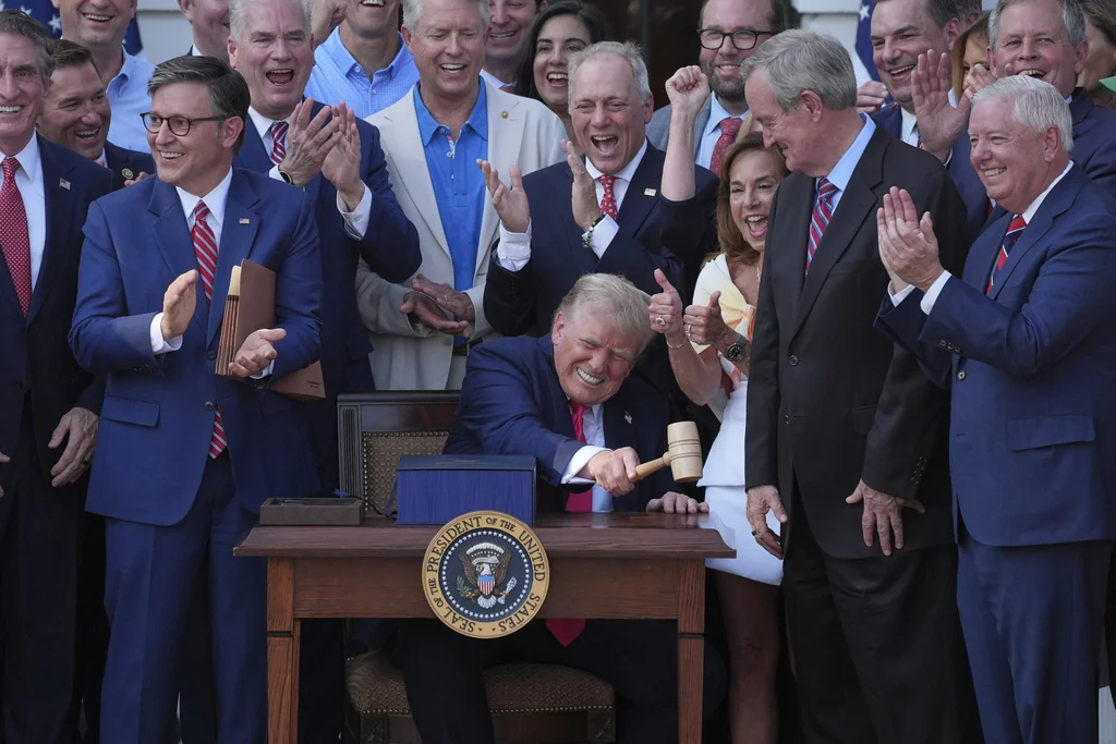 Trump hails ‘big, beautiful bill’ as ‘greatest victory yet’ as he signs it into law