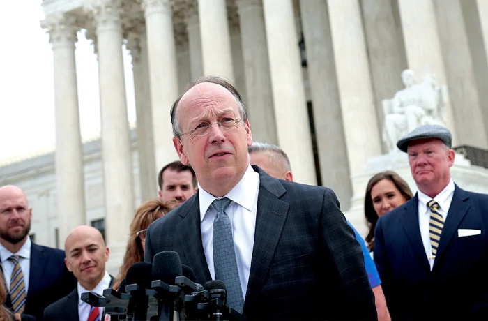 When the Right sues the Right: Why conservative lawyers are challenging Trump  at george magazine
