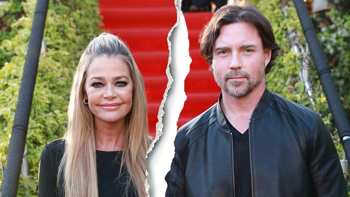 Denise Richards' estranged husband fires back at violent abuse allegations  at george magazine