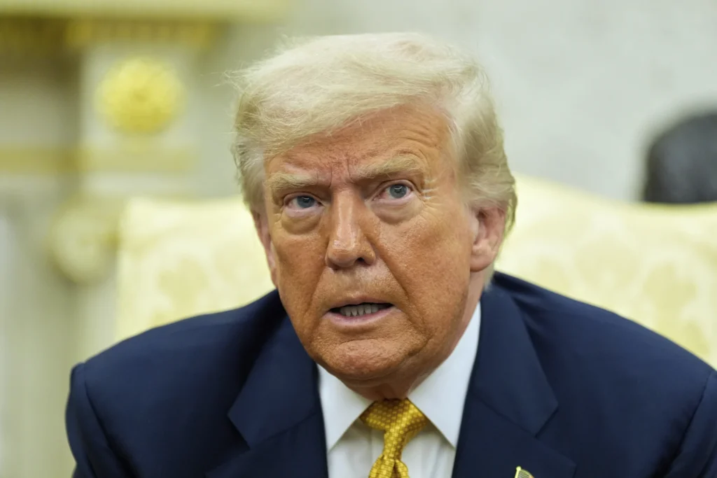 Trump calls Republicans who have fallen for Epstein ‘hoax’ ‘stupid’