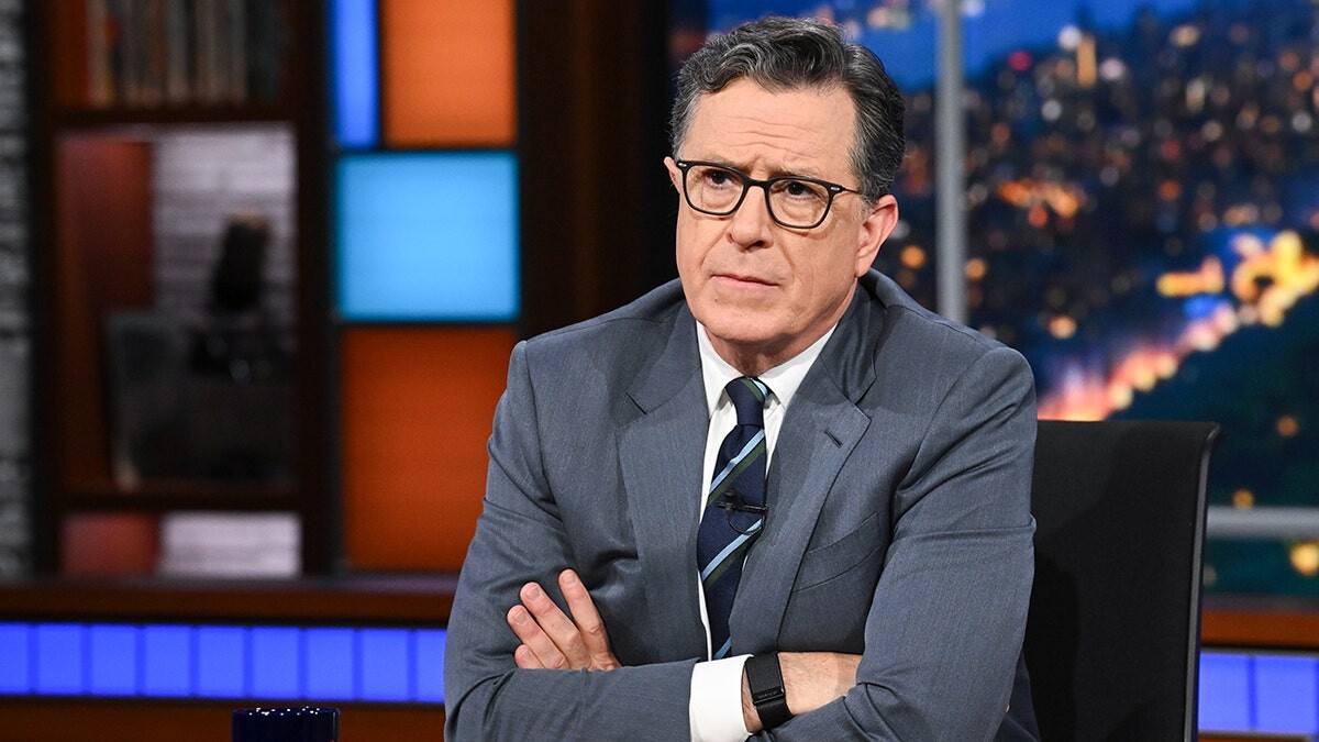 Trump celebrates Colbert getting booted by CBS in gleeful Truth Social post  at george magazine