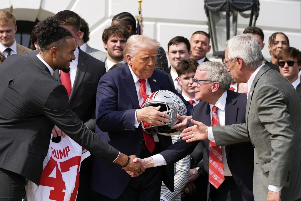 Trump signs executive order aiming to ‘save college athletics’