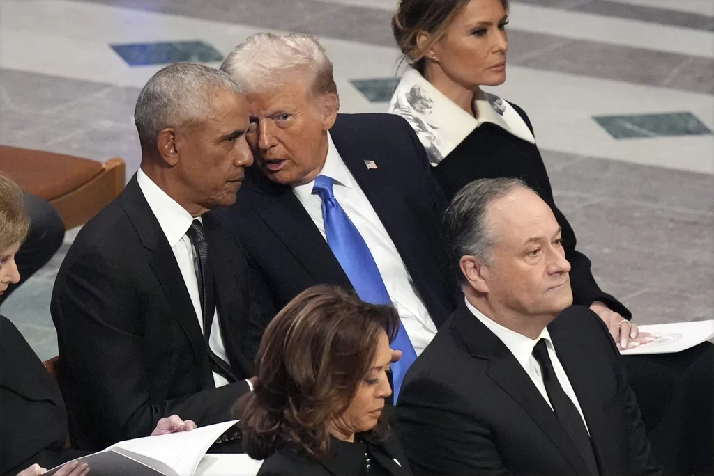 Trump and Obama, forever linked in history