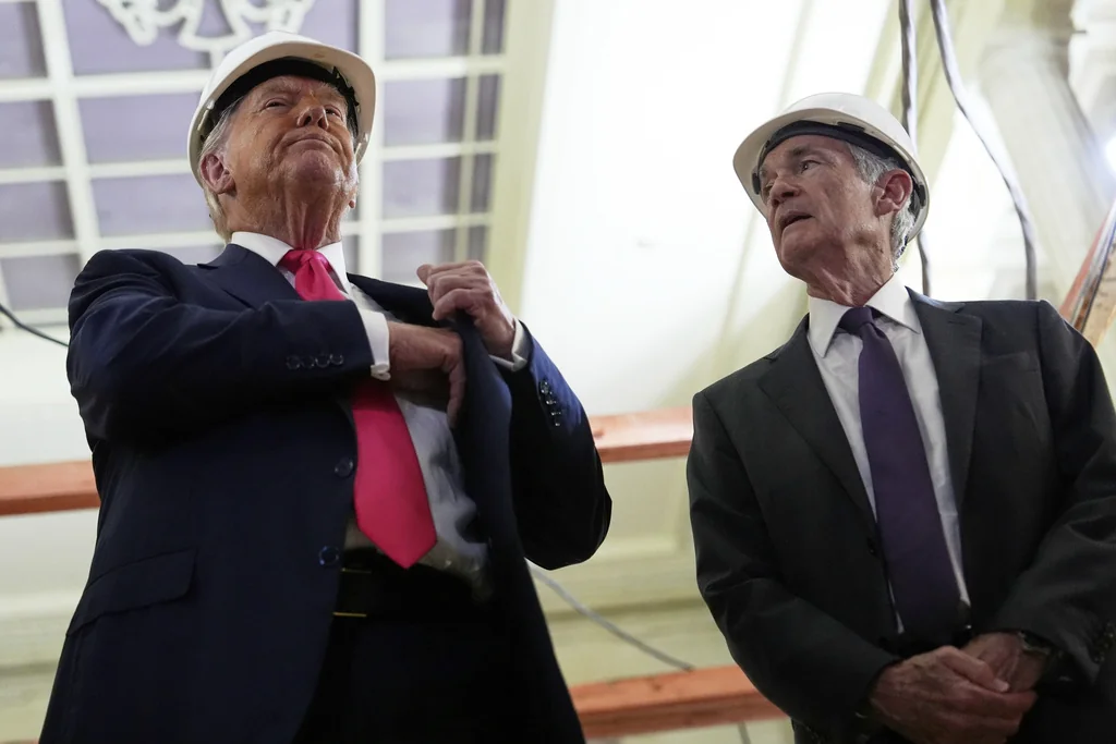 Trump relents on Fed renovations after tense tour with Powell: ‘Just get it finished’