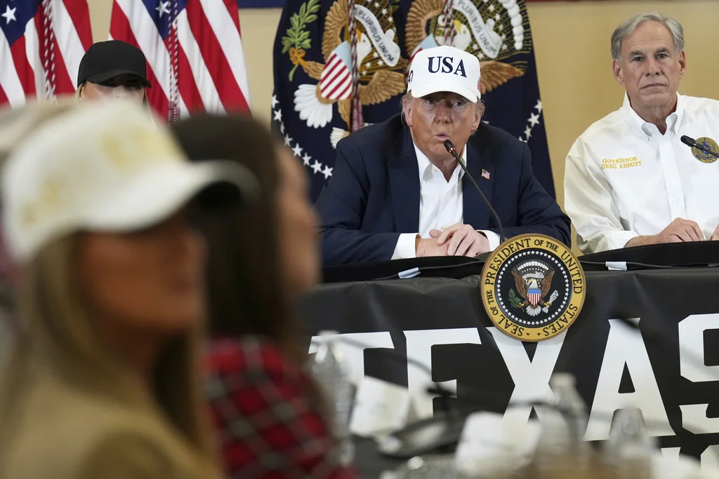 Trump defends NWS forecast ahead of Texas flood as he faces scrutiny over cuts