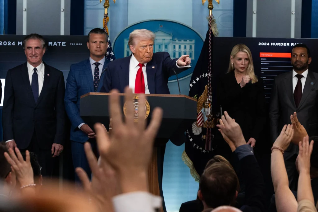 Some aspects of home rule sidelined as Trump takes control of DC police force
