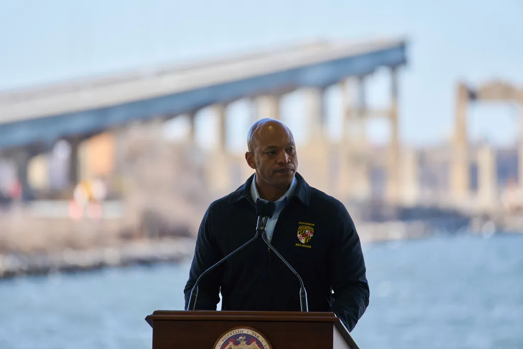 Trump rips Wes Moore on Baltimore crime, threatens to deploy Guard and pull bridge collapse funds