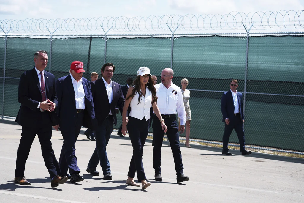 Indy Car rebukes name of new ‘Speedway Slammer’ migrant detention facility touted by Noem