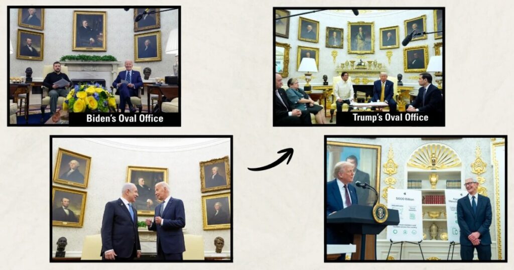 Trump’s golden age of White House remodels echoes his real estate experience