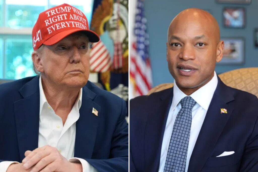 Wes Moore’s one-word response to Trump claiming he called him ‘greatest president’ of his life