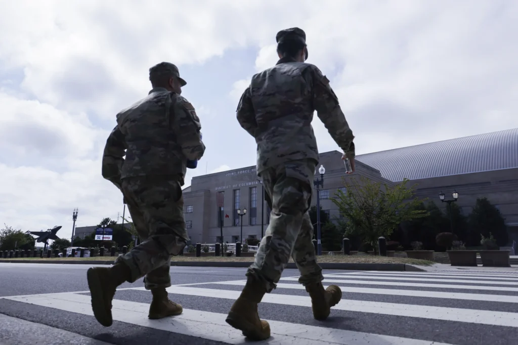 National Guard mobilizes in DC for Trump’s police takeover and crime crackdown