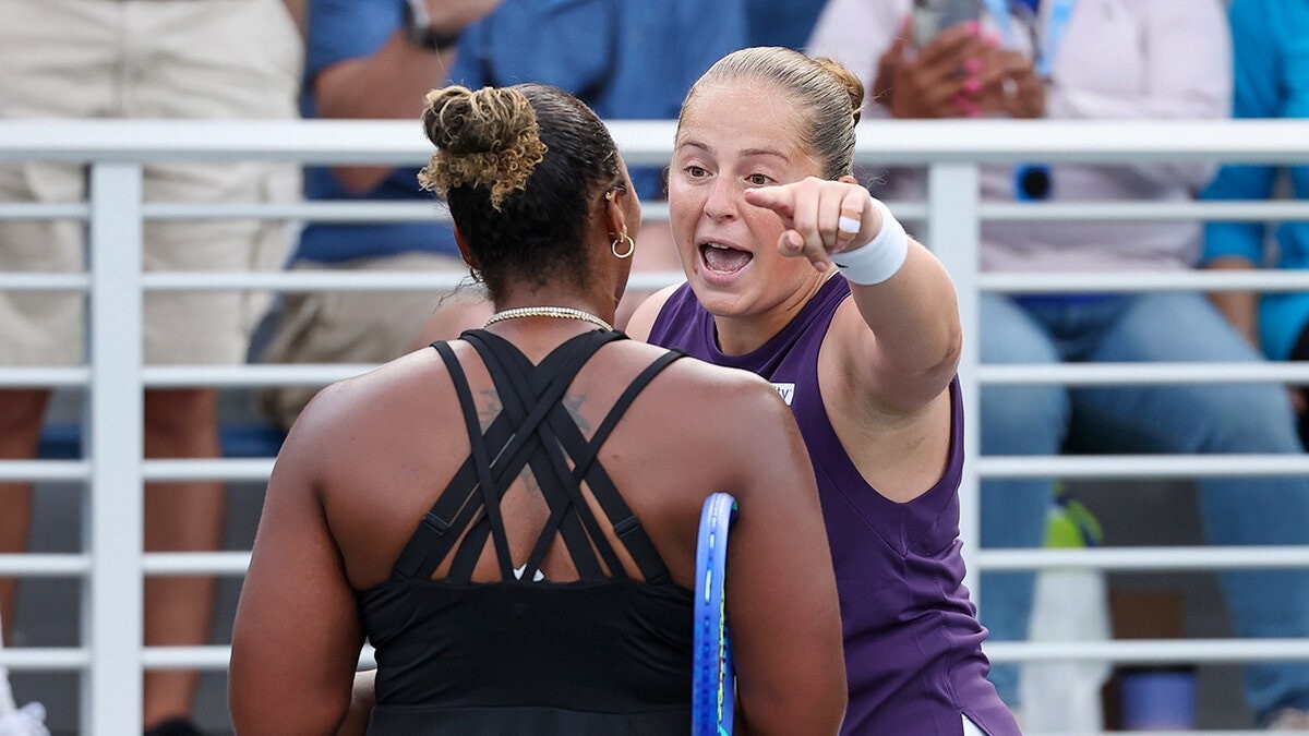 Tennis star Jelena Ostapenko apologizes on social media for remarks toward Taylor Townsend at US Open  at george magazine