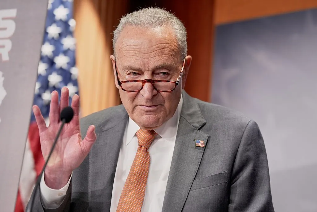 Trump accuses Schumer of ‘political extortion’ amid nominations blockade