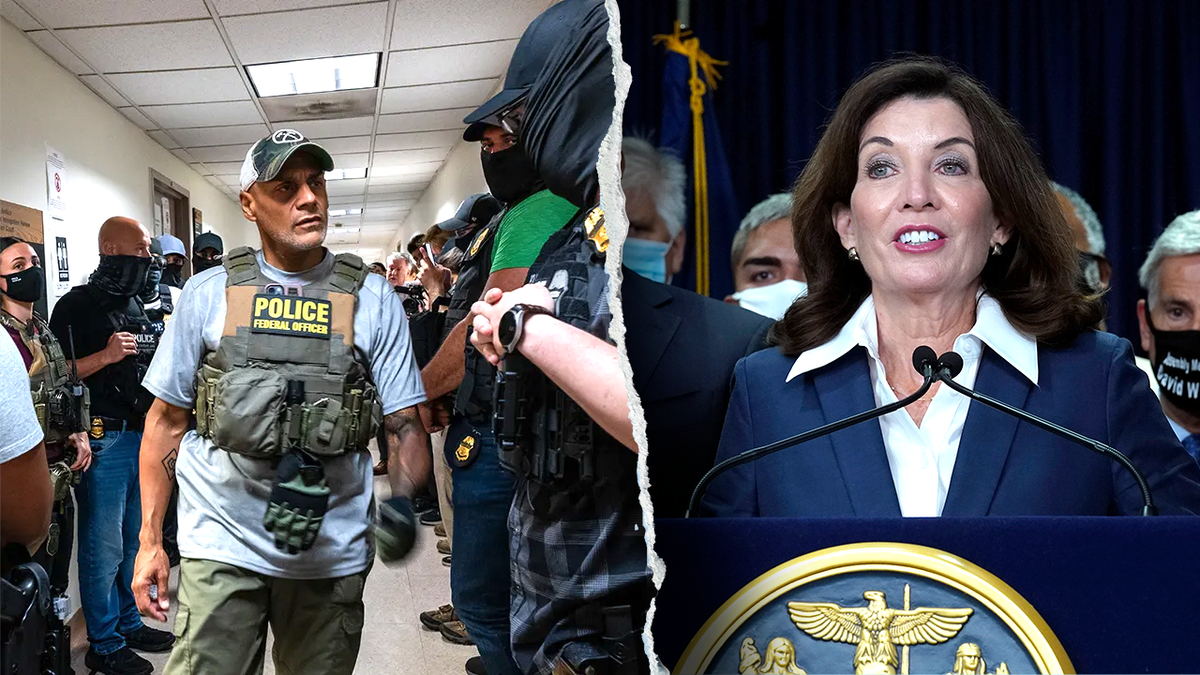 Hochul denounces ICE raid as ‘cruel,’ despite child endangerment among charges  at george magazine