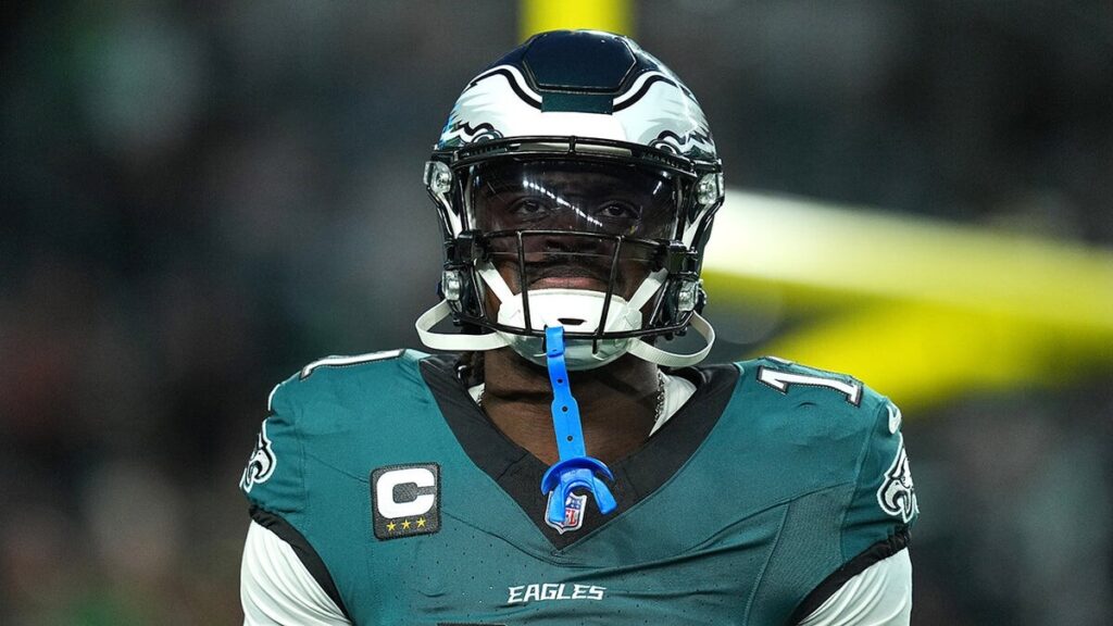 Eagles star AJ Brown responds to getting just 1 target in season opening win against Cowboys