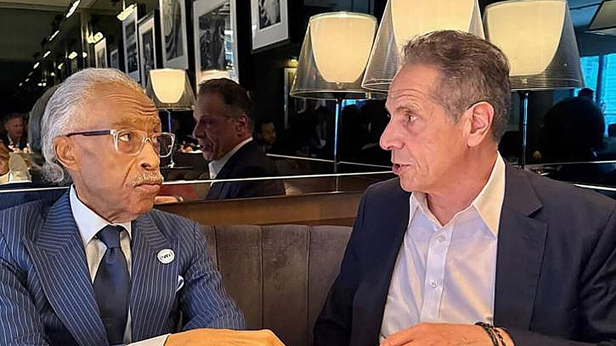 Andrew Cuomo has breakfast meeting with Rev. Al Sharpton as he trails Mamdani in NYC mayoral race  at george magazine