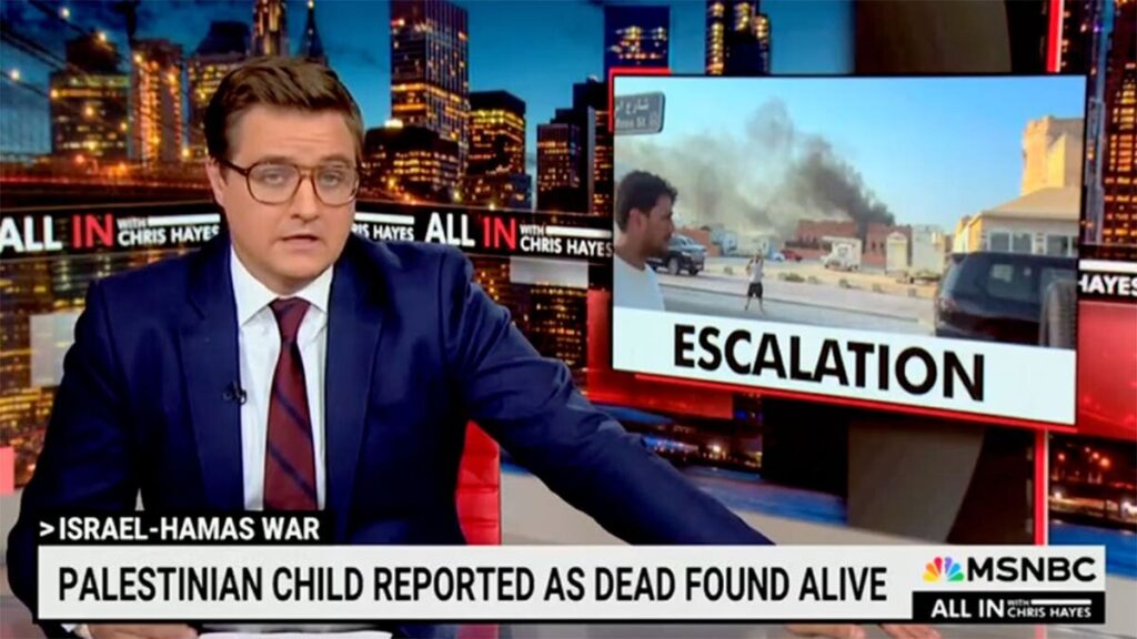 MSNBC corrects contractor’s false claim that Israeli forces killed Gaza boy during aid distribution