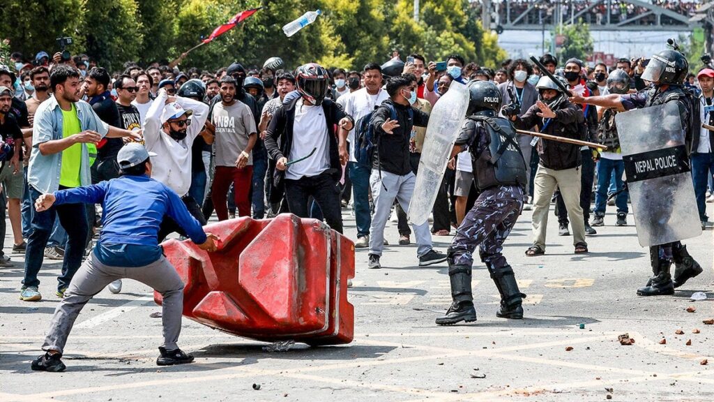Nepal’s prime minister resigns as rioters burn leaders’ homes