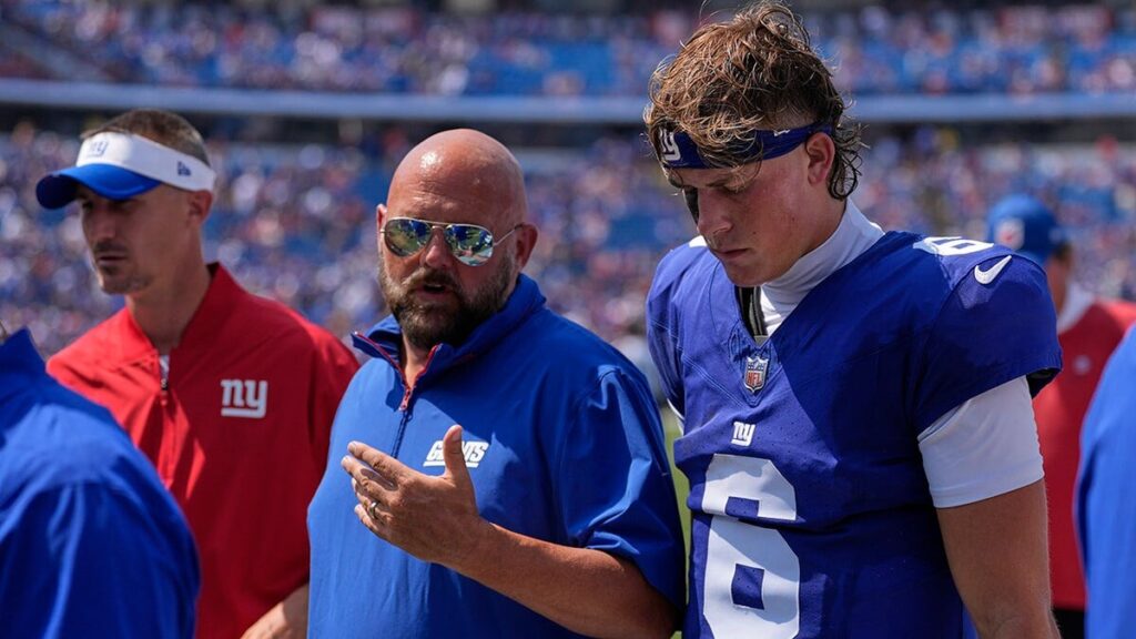 Russell Wilson on Jaxson Dart: ‘My focus is helping the New York Giants win’