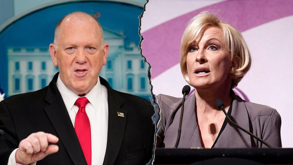 Tom Homan calls out ‘Morning Joe’ host for accusing ICE agents of disappearing people