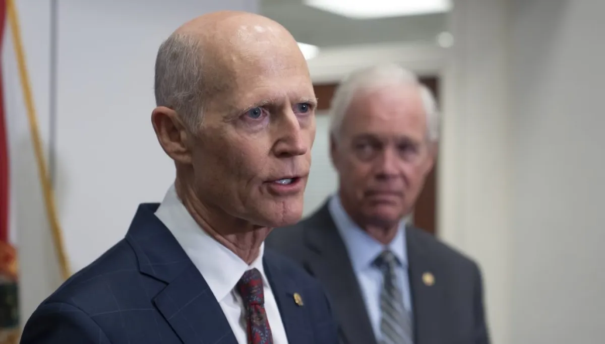 Rick Scott pushes back on GOP plan to use taxpayer funds for Trump ballroom   at george magazine