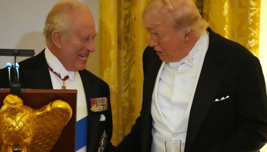 WATCH LIVE: King Charles bids farewell to Trump
