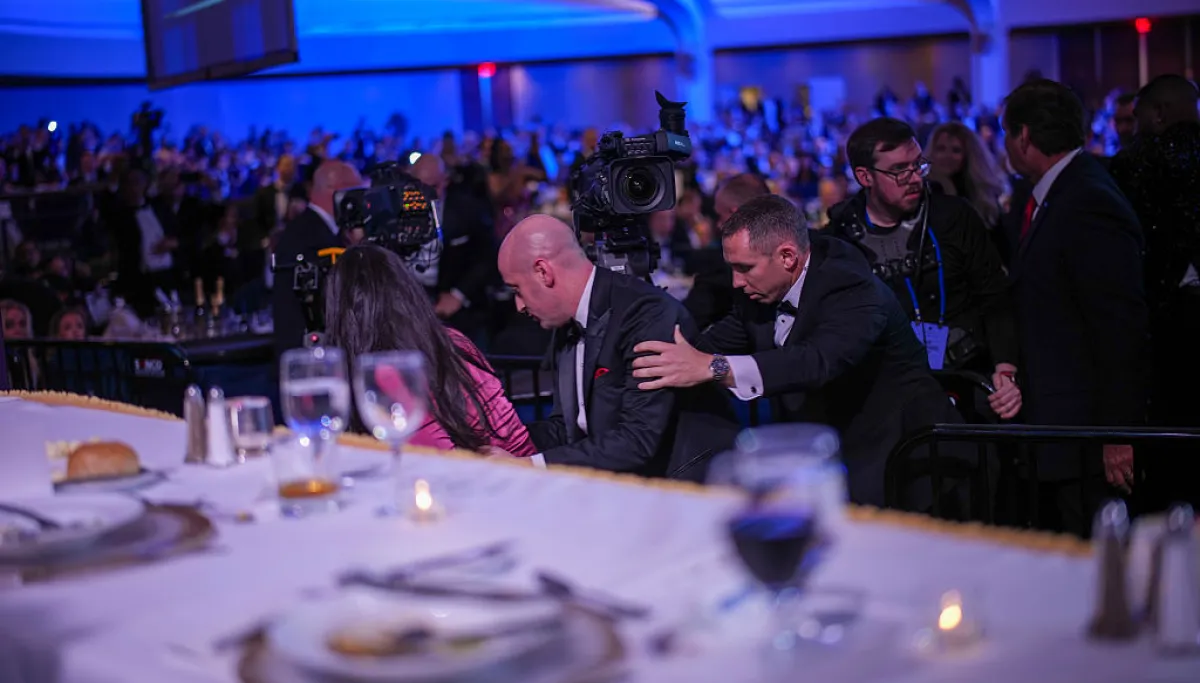 Inside the room: Terror at the White House correspondents’ dinner  at george magazine