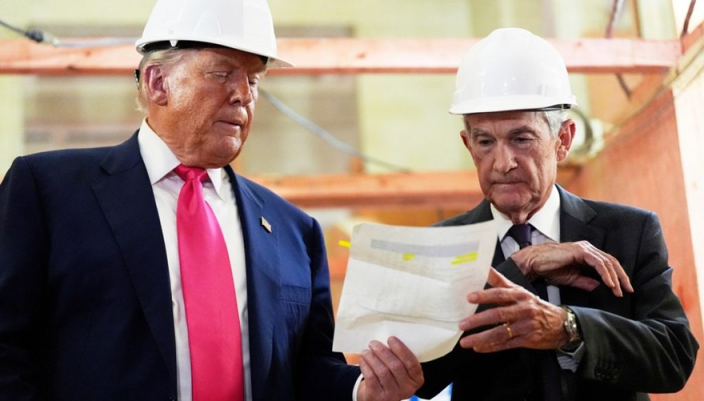 Trump trolls Jerome Powell in recent X post 